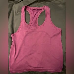 Lululemon cropped racerback tank